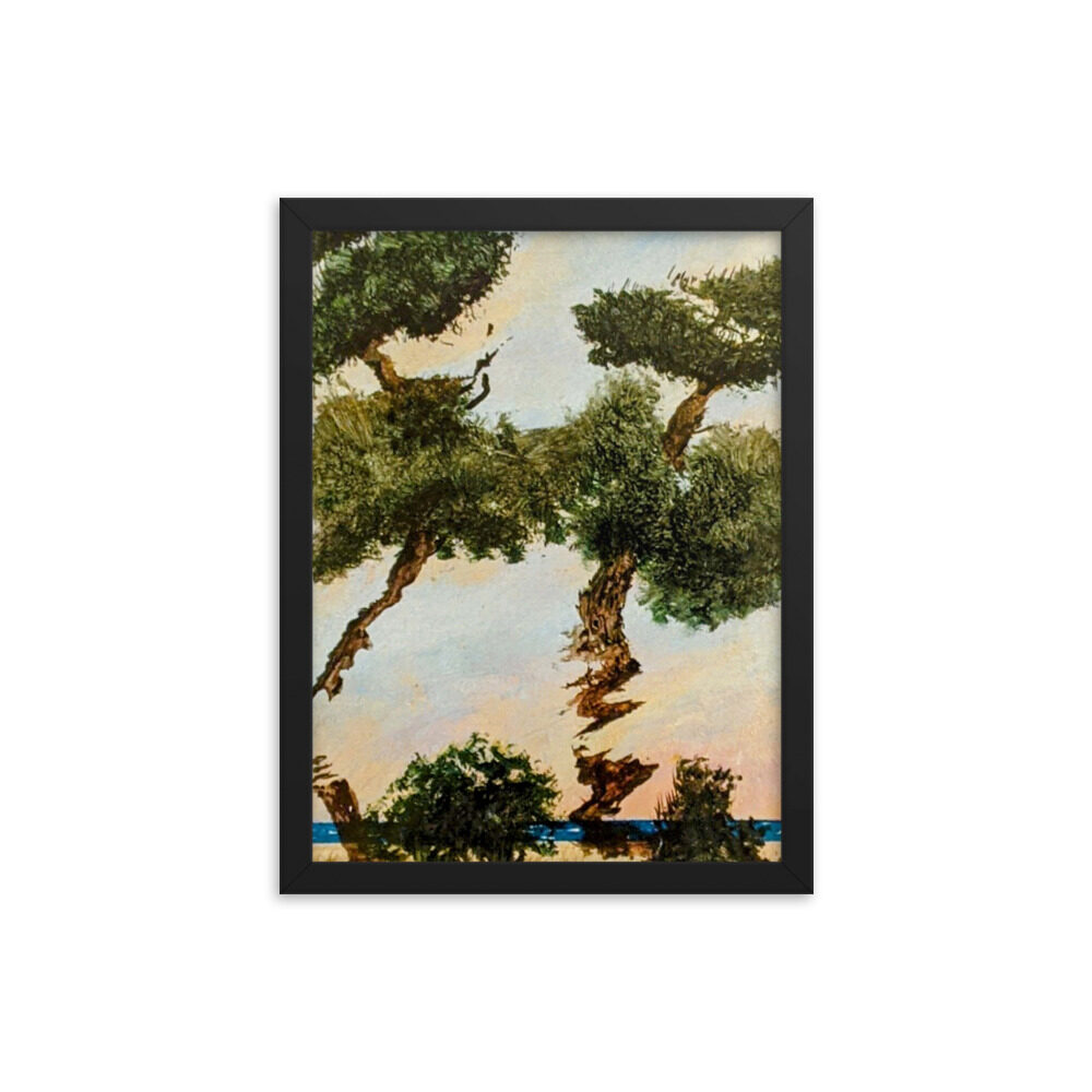 enhanced-matte-paper-framed-poster-in-black-Kubuki Trees