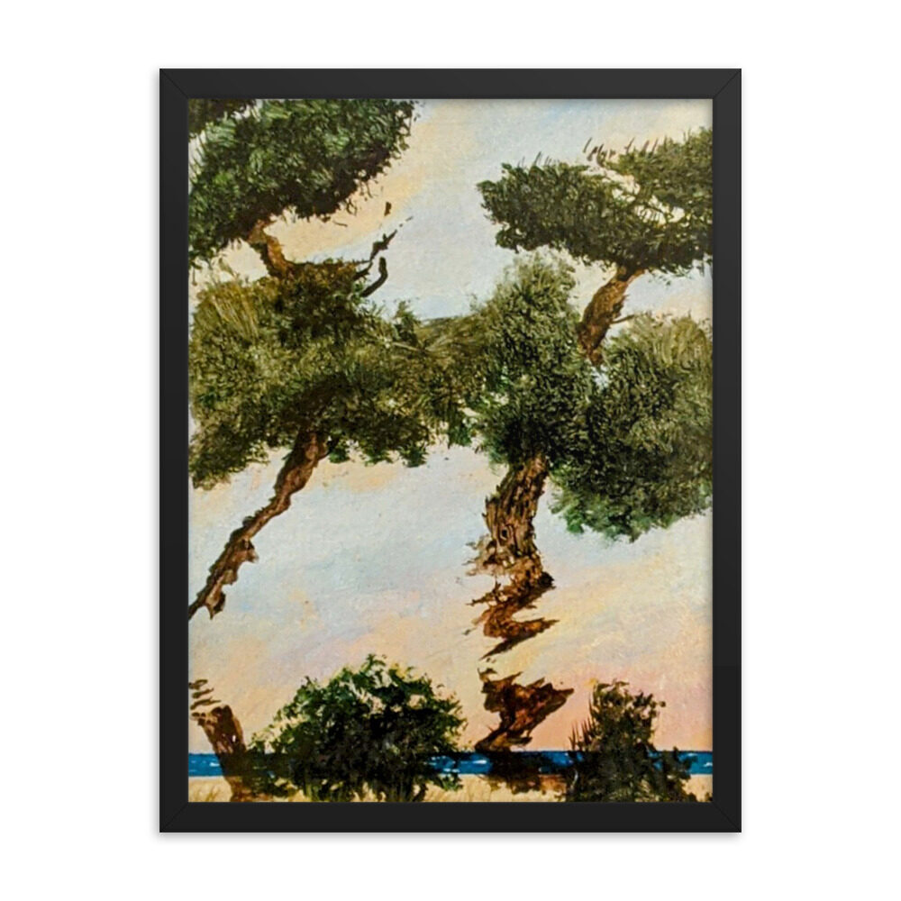 enhanced-matte-paper-framed-poster-in-black-Kubuki Trees