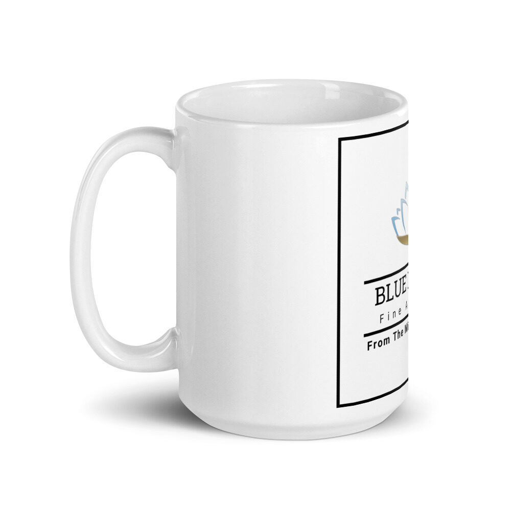 white-glossy-mug-15oz-handle-on-left-Blue Dharma Mug