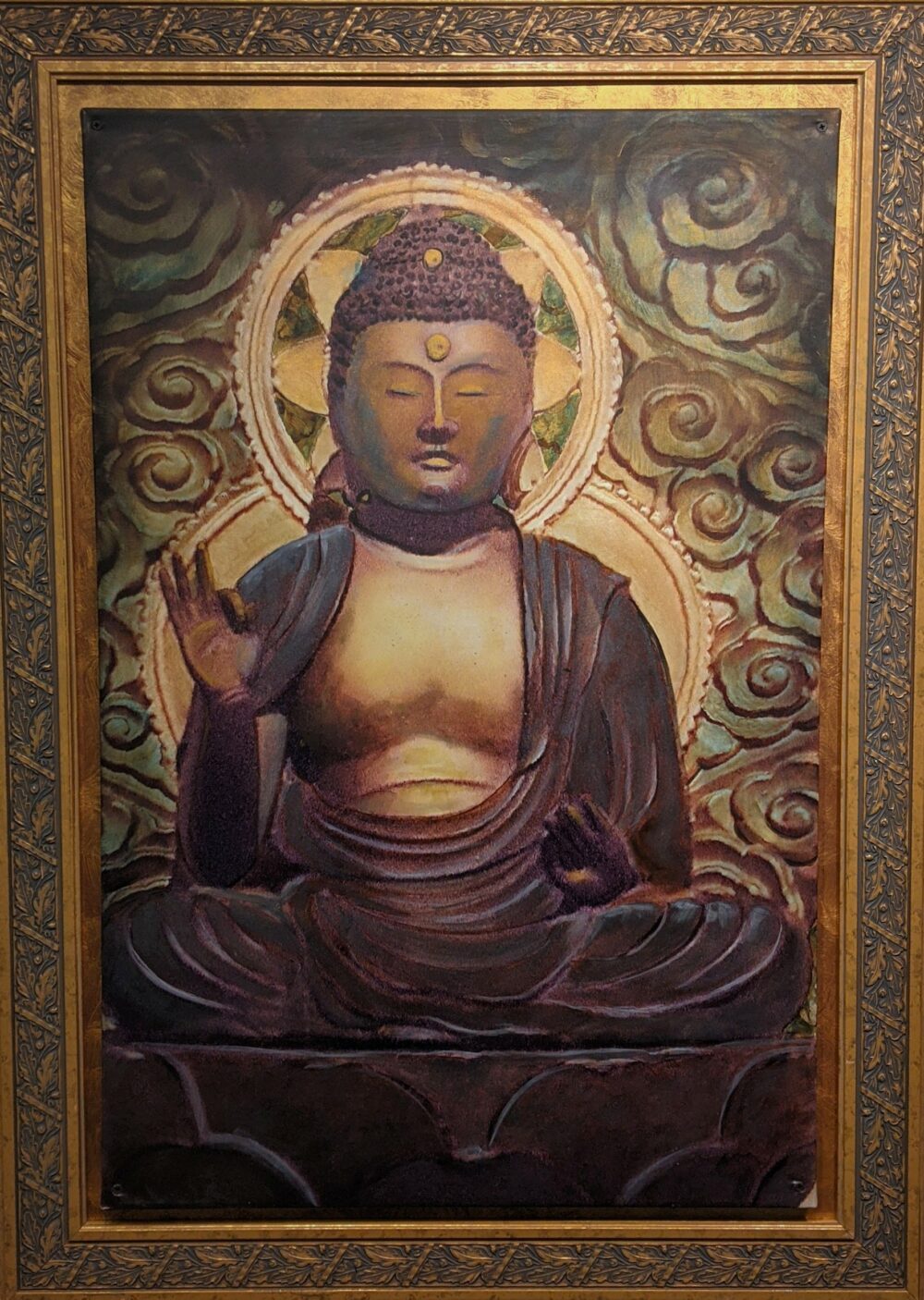 Buddhas View Framed-Buddhas View