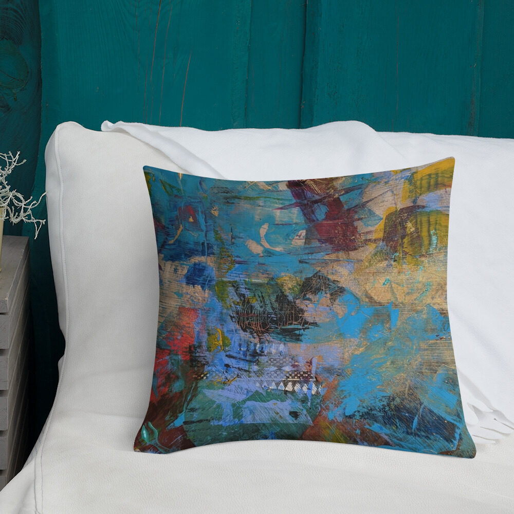 all-over-print-premium-pillow-Blue Harmonics