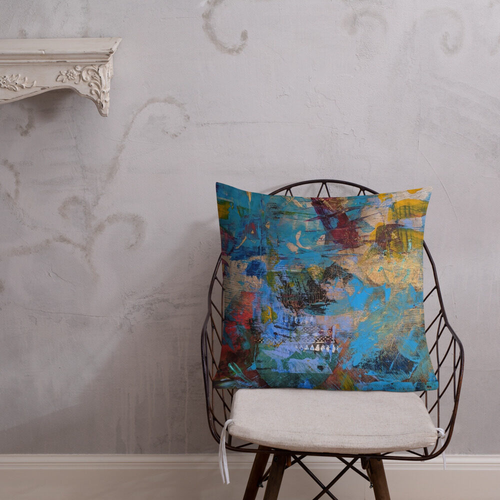 all-over-print-premium-pillow-Blue Harmonics