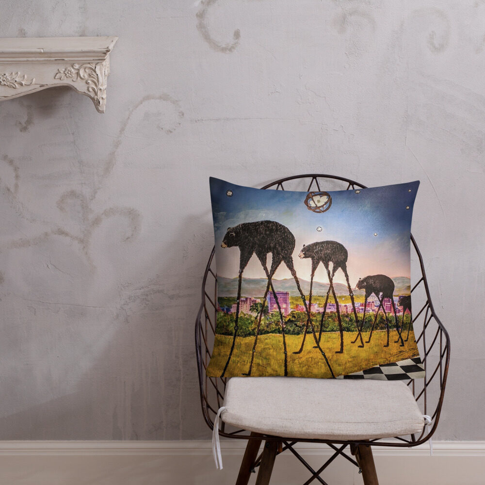 all-over-print-premium-pillow-Bears of Asheville
