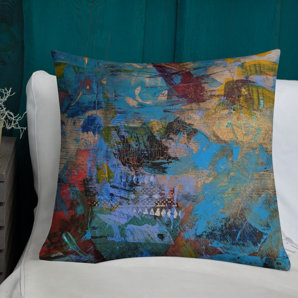 all-over-print-premium-pillow-Blue Harmonics
