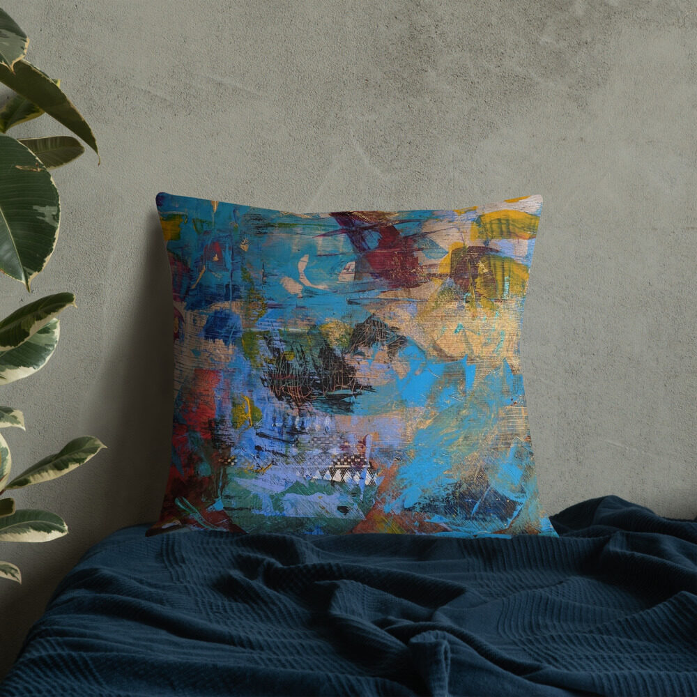 all-over-print-premium-pillow-Blue Harmonics