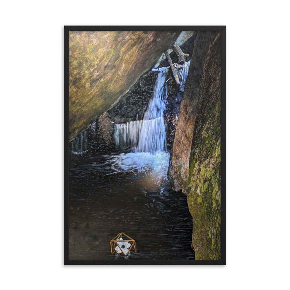 enhanced-matte-paper-framed-poster-in-black-Secret Falls