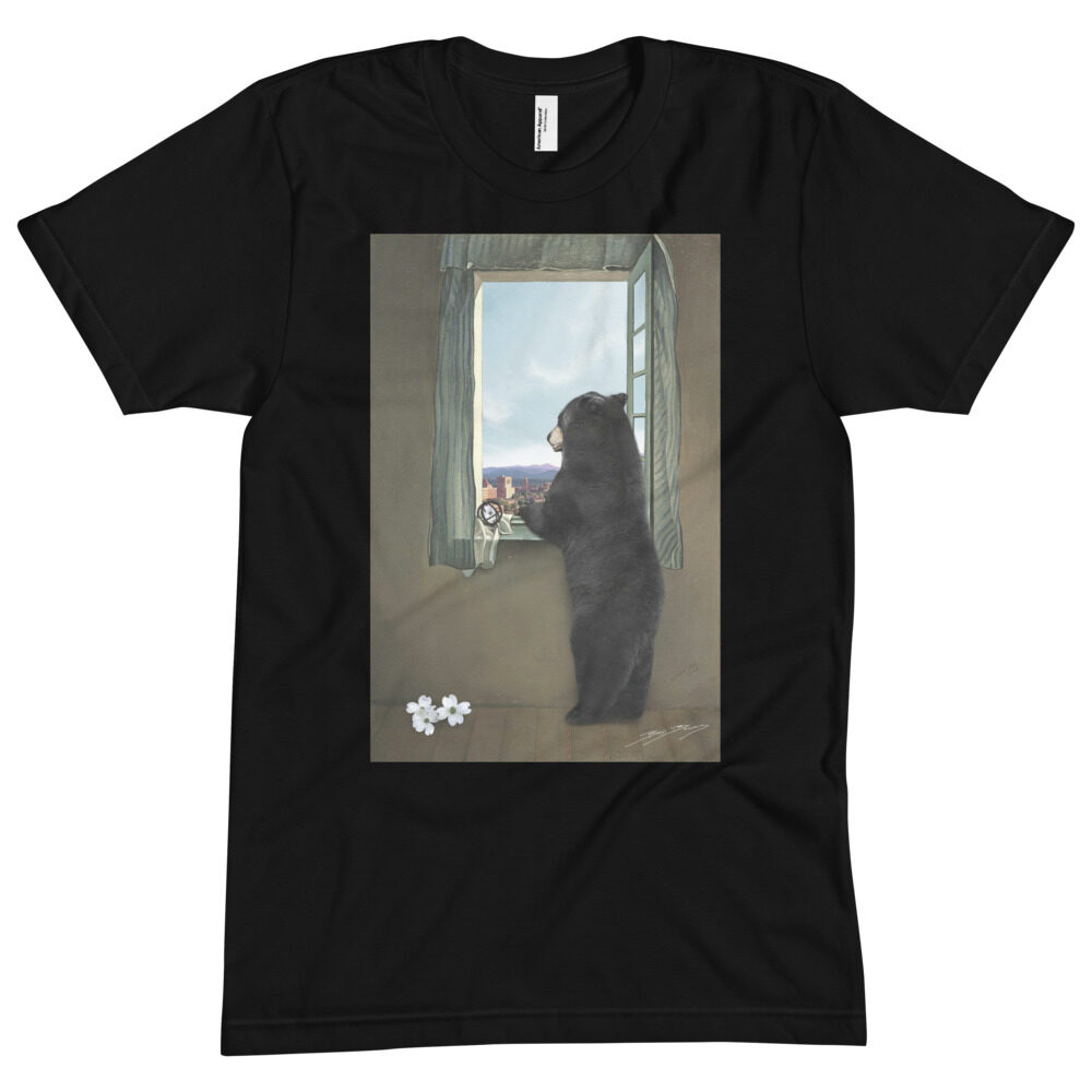 unisex-crew-neck-tee-black-front-Waiting