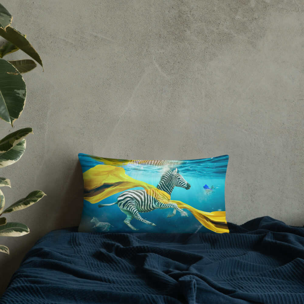 Zebra Pillow