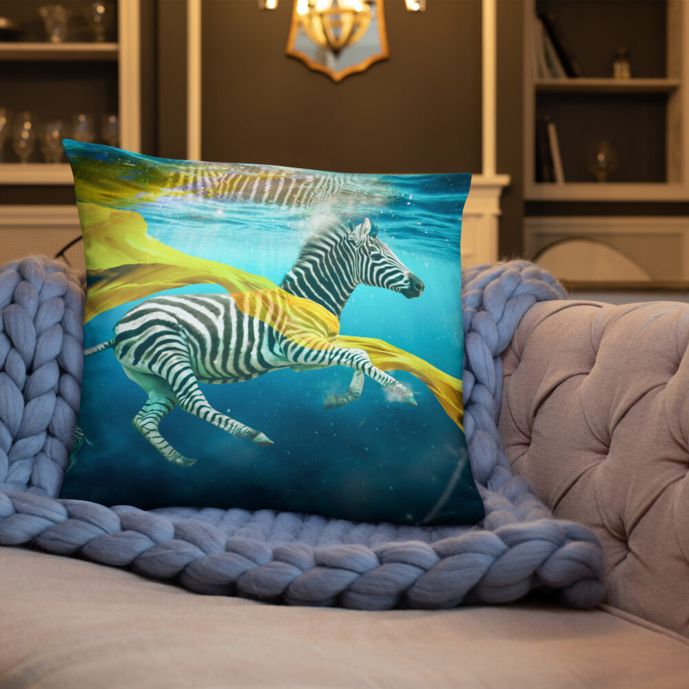 Zebra Pillow