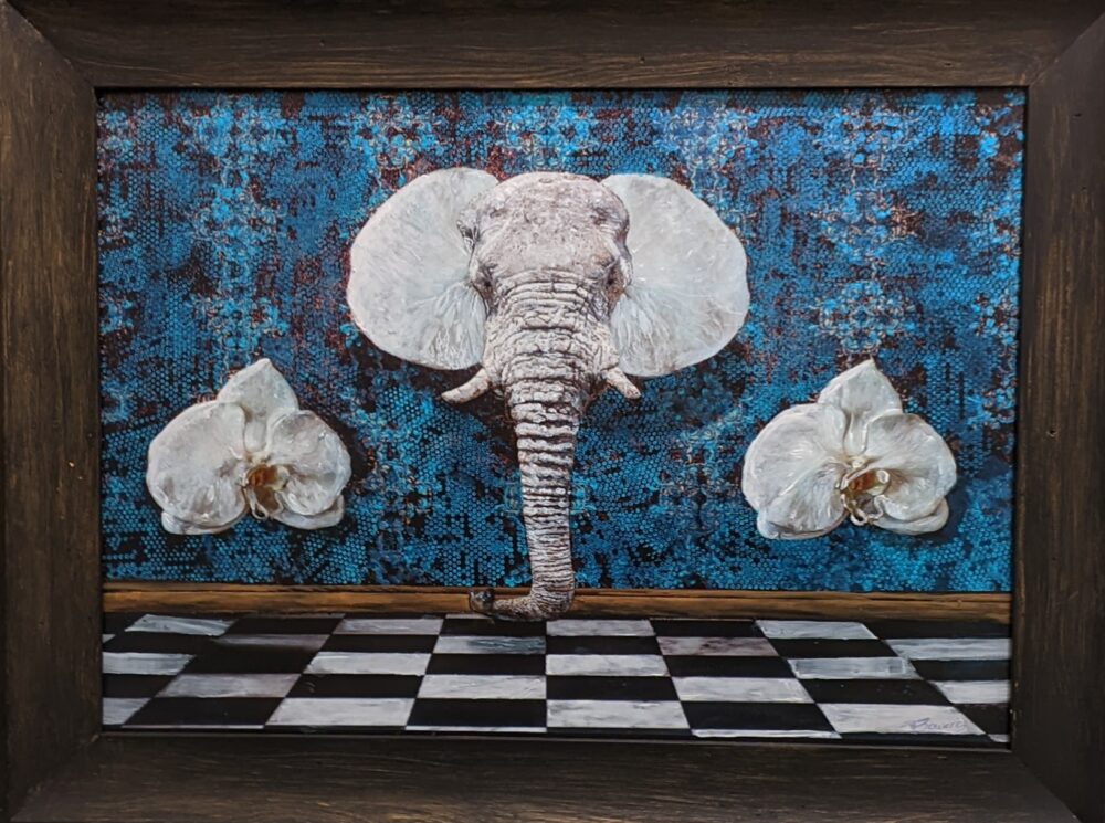 The Four Orchids (Blue)