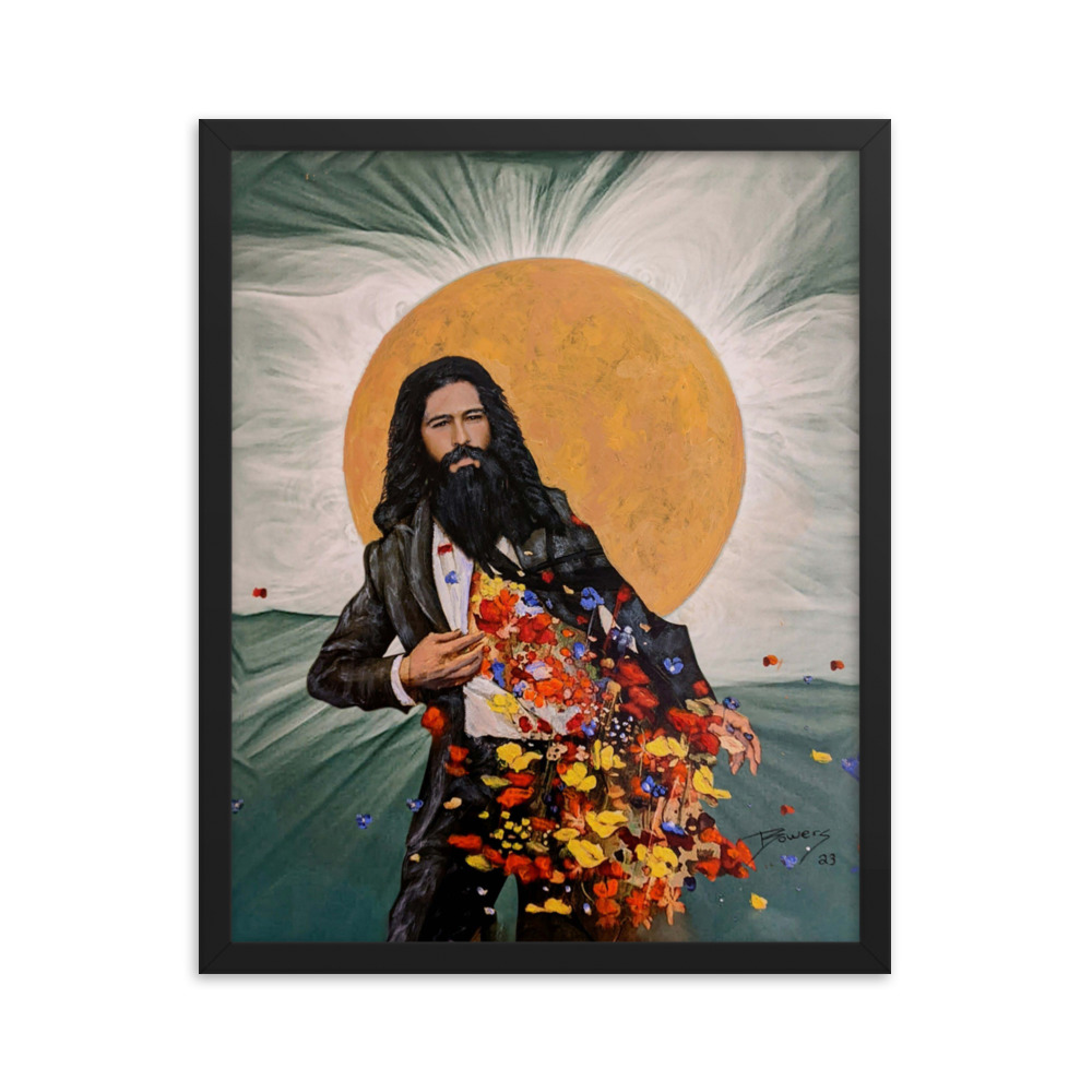 Christ Leaving Corporate - Framed Print