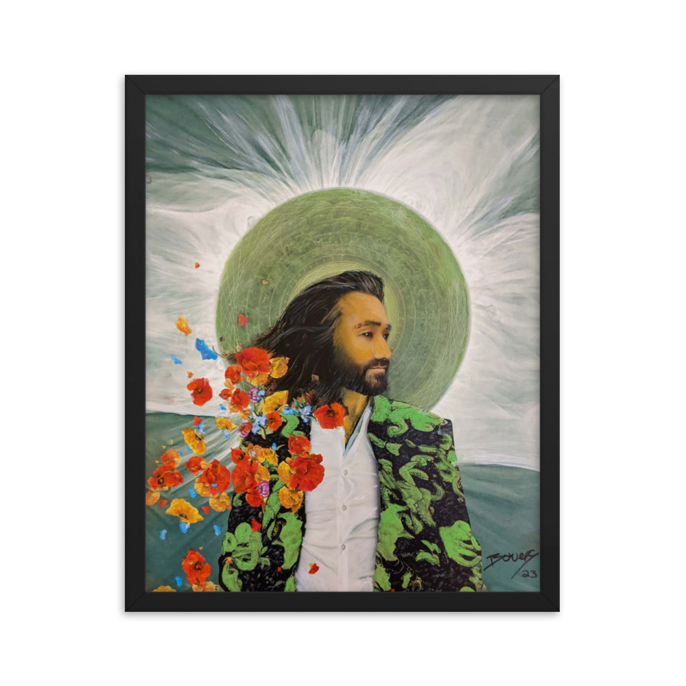 Hermes of The East - Framed Print